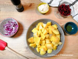 Необходими продукти за Нар салати