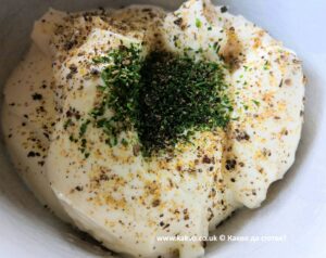 Съставки за соса за крехки пилешки гърди